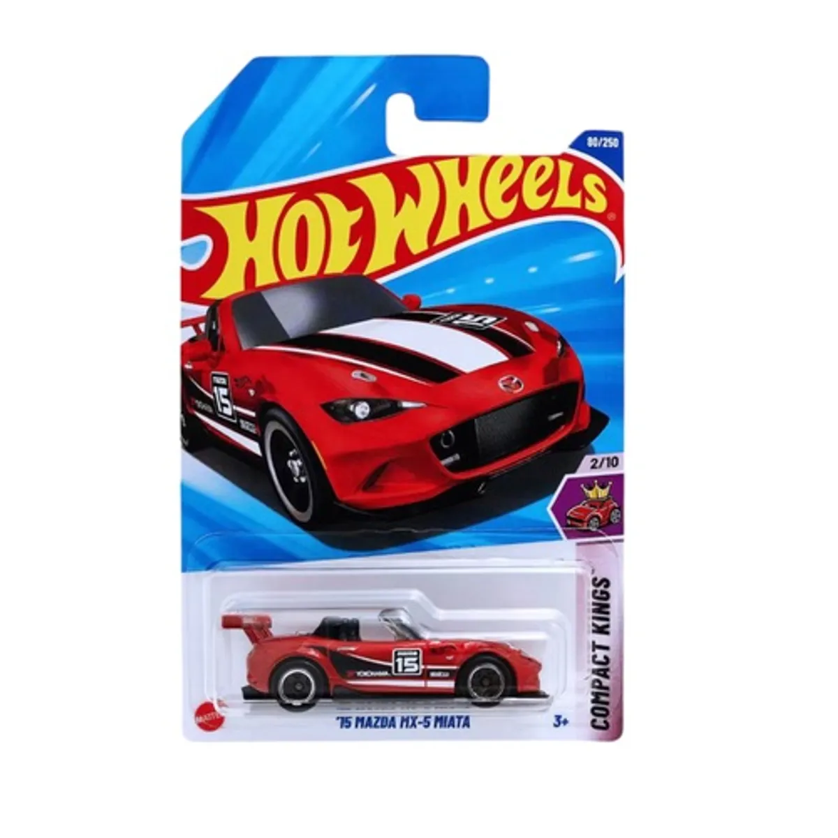 HOT WHEELS - 15 MAZDA MX-5 MIATA Hot wheels 2/10  HBB18
