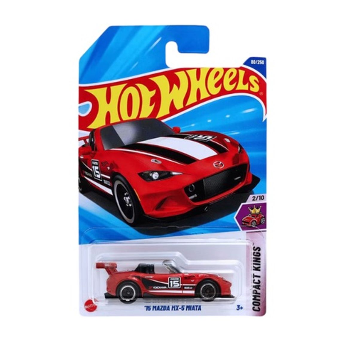 HOT WHEELS - 15 MAZDA MX-5 MIATA Hot wheels 2/10  HBB18