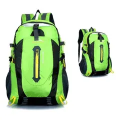 GENERICO - Mochila Verde Tracking Deporte 35 Litros Impermeable