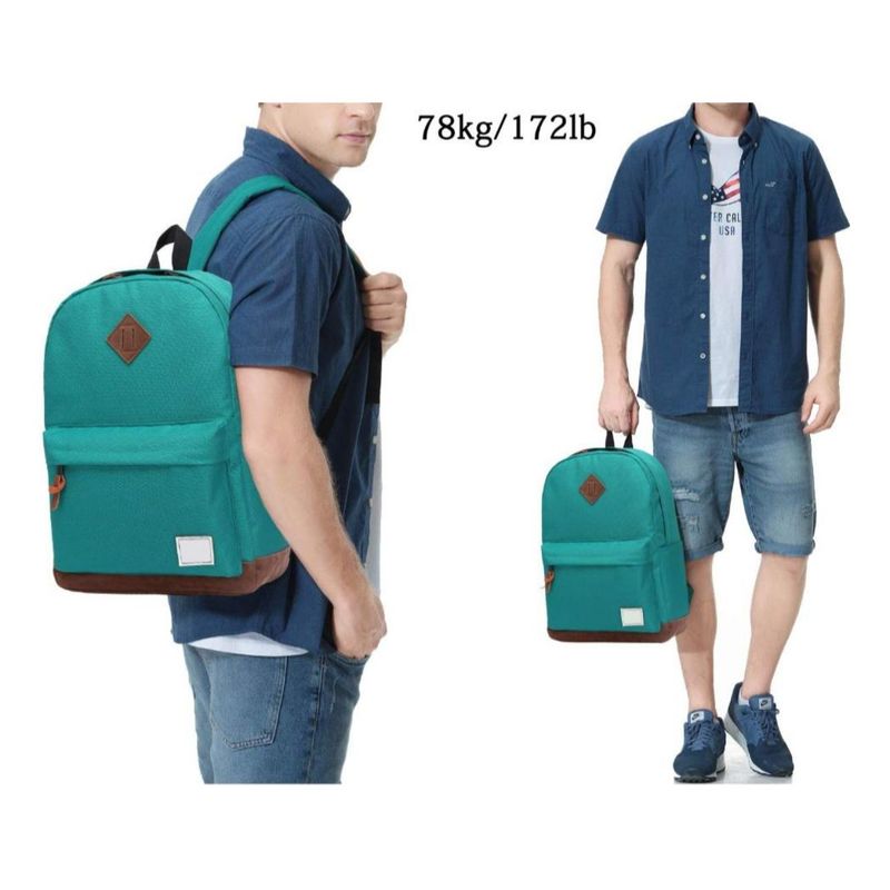 GENERICO - Mochila Escolar Urbana Impermeable De Gran Capacidad Unisex