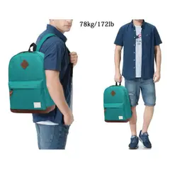 GENERICO - Mochila Escolar Urbana Impermeable De Gran Capacidad Unisex