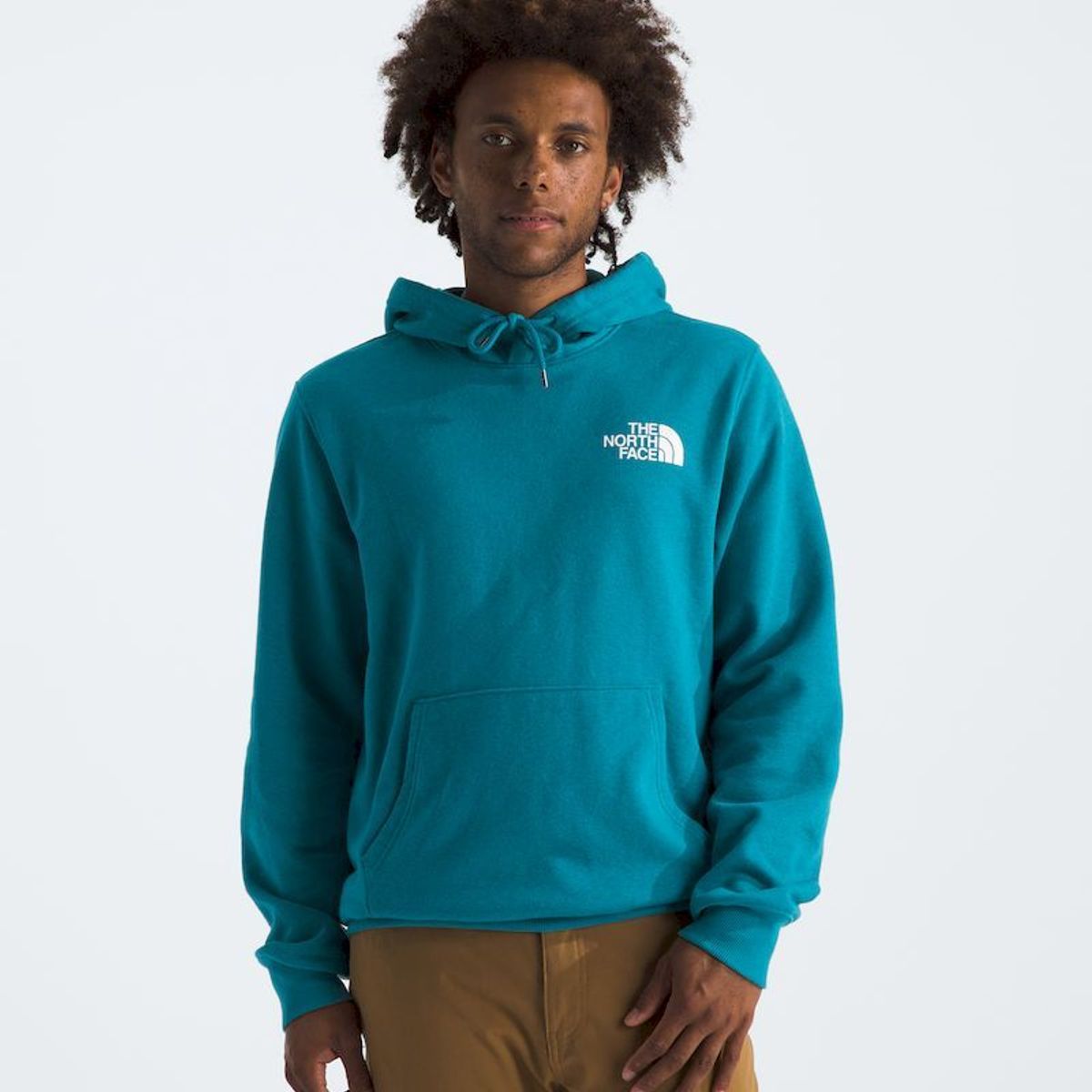 THE NORTH FACE - Poleron Box Nse Pullover Hoodie Hombre - Turquesa