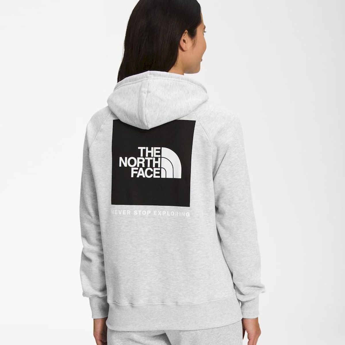THE NORTH FACE - Poleron Box Nse Pullover Hoodie Mujer - Gris