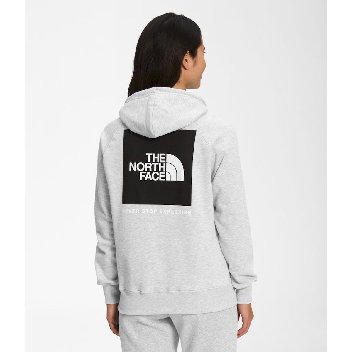 THE NORTH FACE - Poleron Box Nse Pullover Hoodie Mujer - Gris
