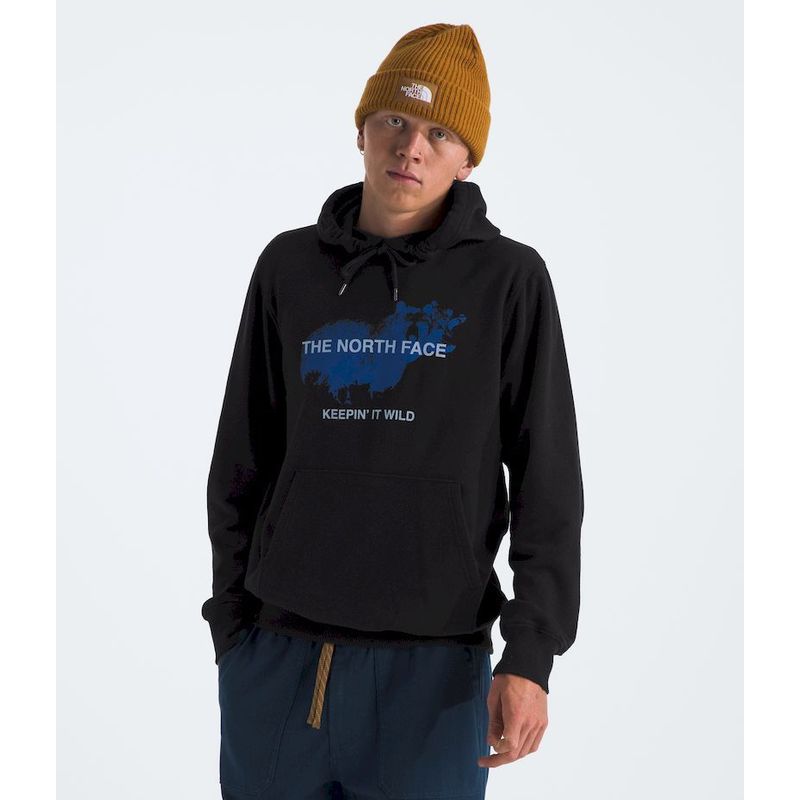 THE NORTH FACE - Poleron Animals We Love Bear Hoodie Hombre - Negro