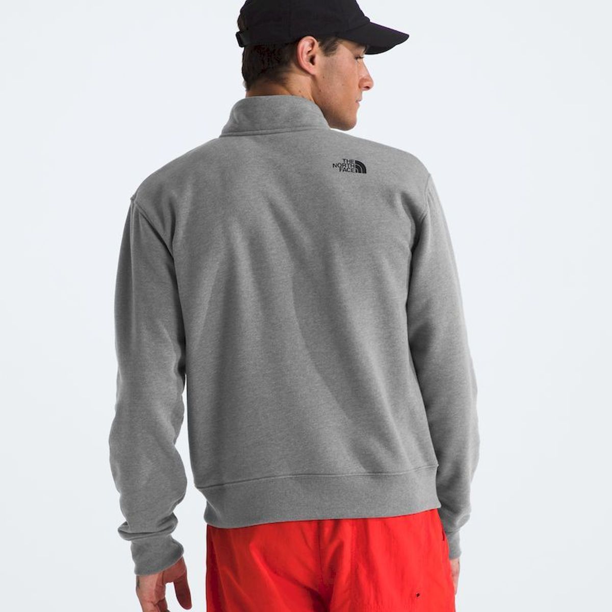 THE NORTH FACE - Poleron Box Half Dome 1/4 Zip Hombre - Gris