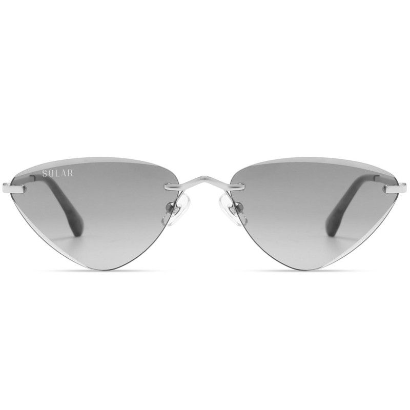 GENERICO - INFINITY GREY Gris  Plateado  Cat Eye