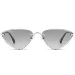 GENERICO - INFINITY GREY Gris Plateado Cat Eye