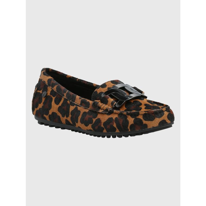 HUSH PUPPIES - Mocasín Cuero Mujer Simona Café Claro HUSH PUPPIES.