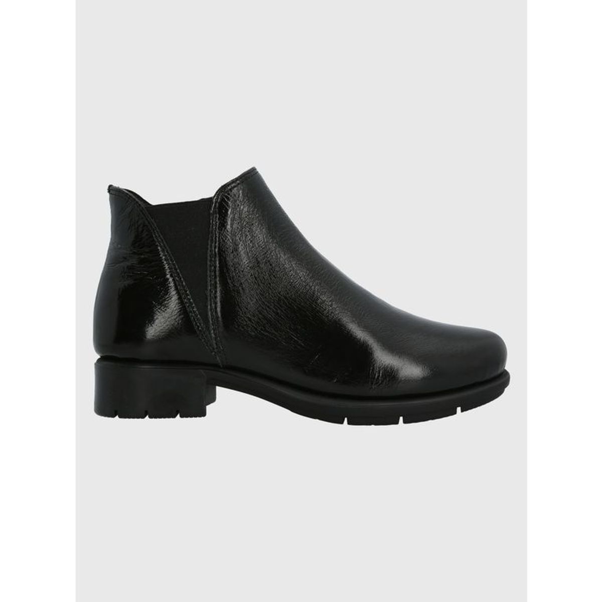 HUSH PUPPIES - Botín Cuero Mujer Maverick Negro HUSH PUPPIES