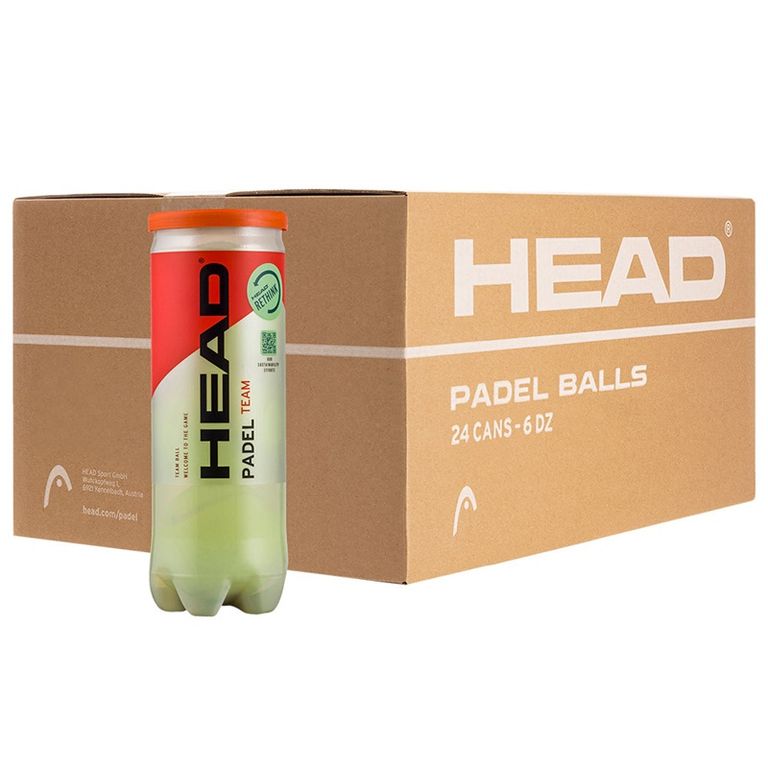 Caja de Pelotas Padel Team X3 - 24 Tarros