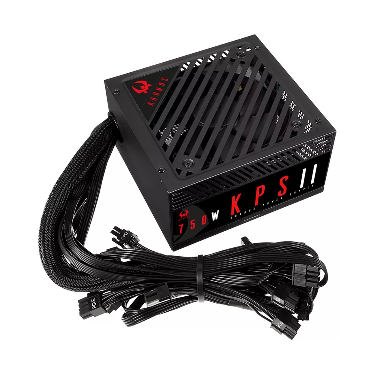 KRONOS - Fuente de poder ATX Kronos 750w, Certificada 80 Plus bronze