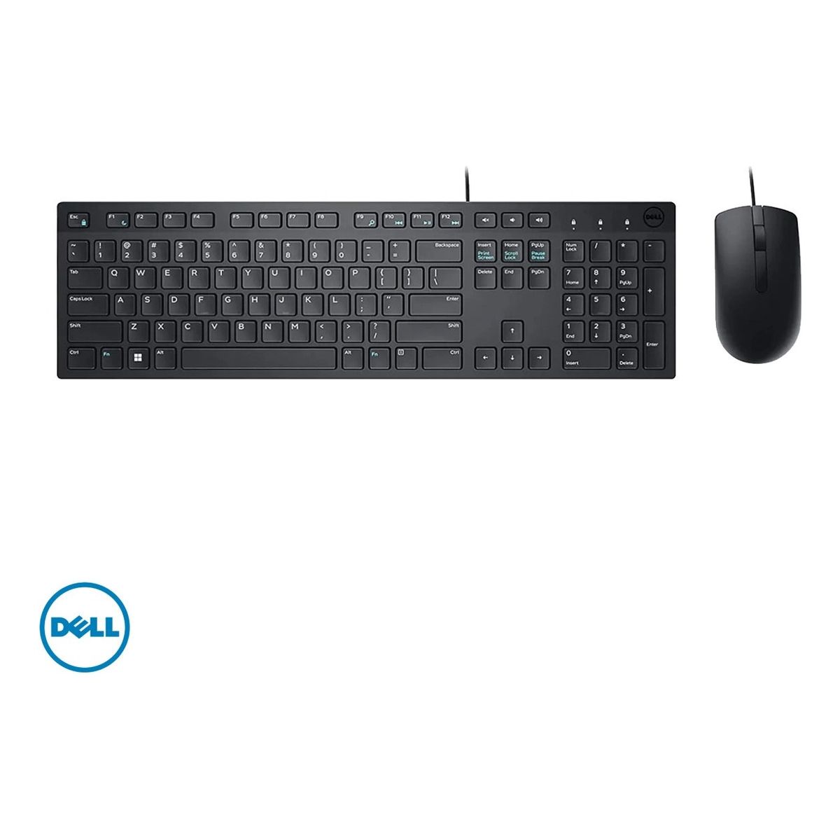 DELL - Kit Teclado + Mouse Dell Km300c Alambrico 105 Teclas Español.