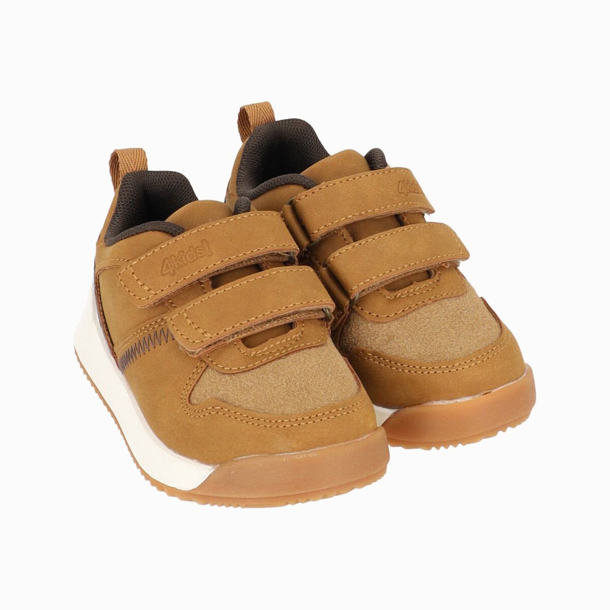 4KIDS - Zapato bebés básica café 4 Kids