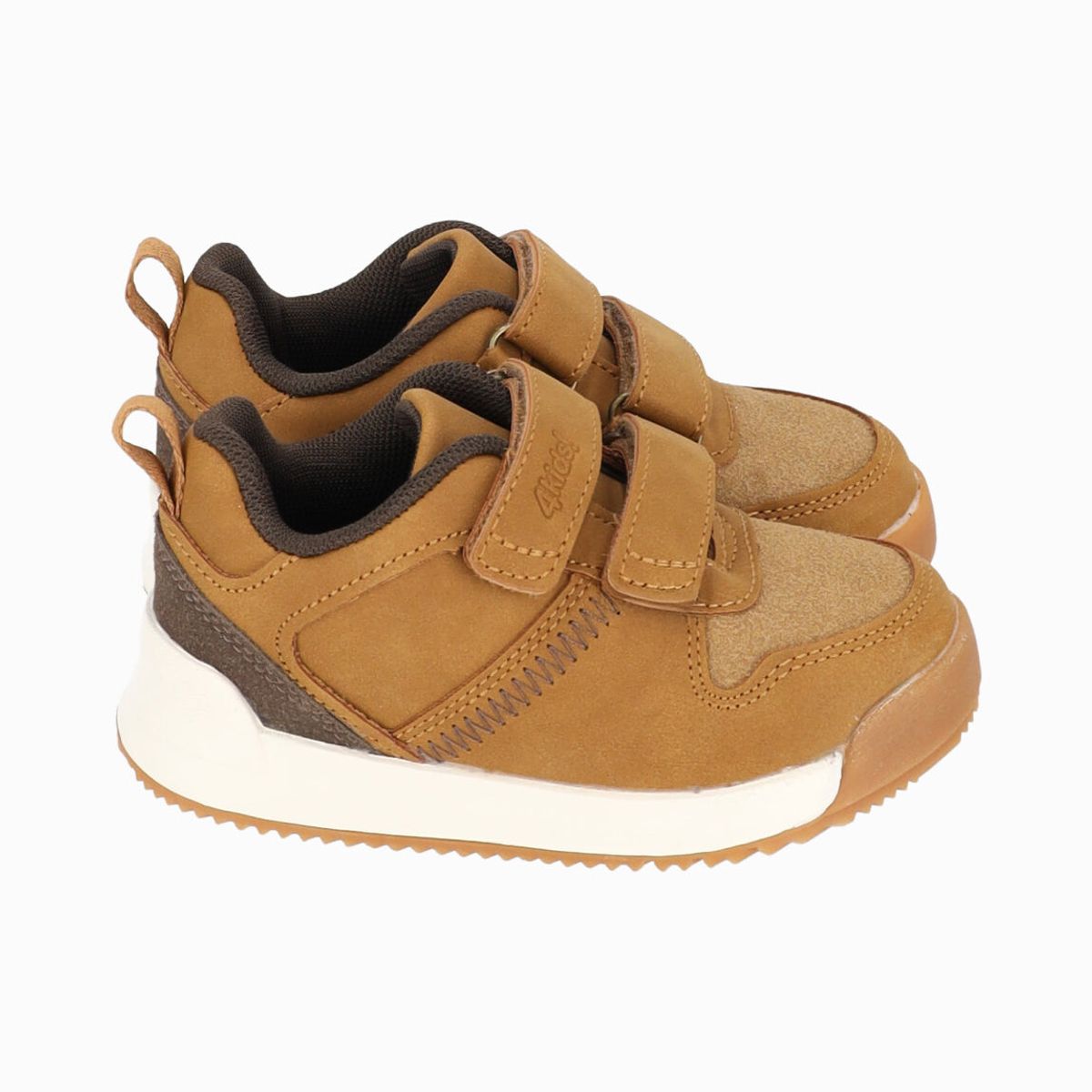 4KIDS - Zapato bebés básica café 4 Kids