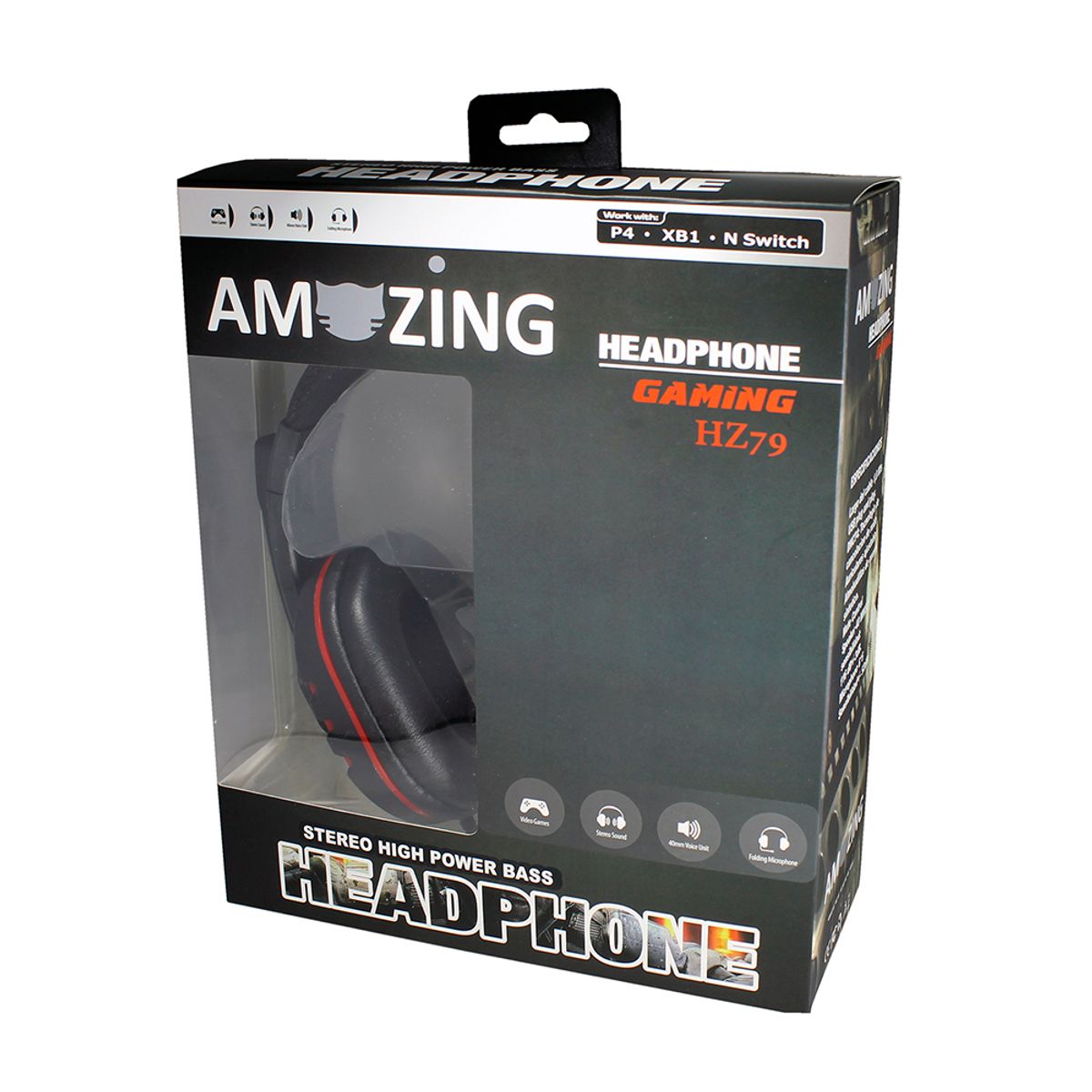 AMAZING - Audífono Gamer con micrófono Amazing