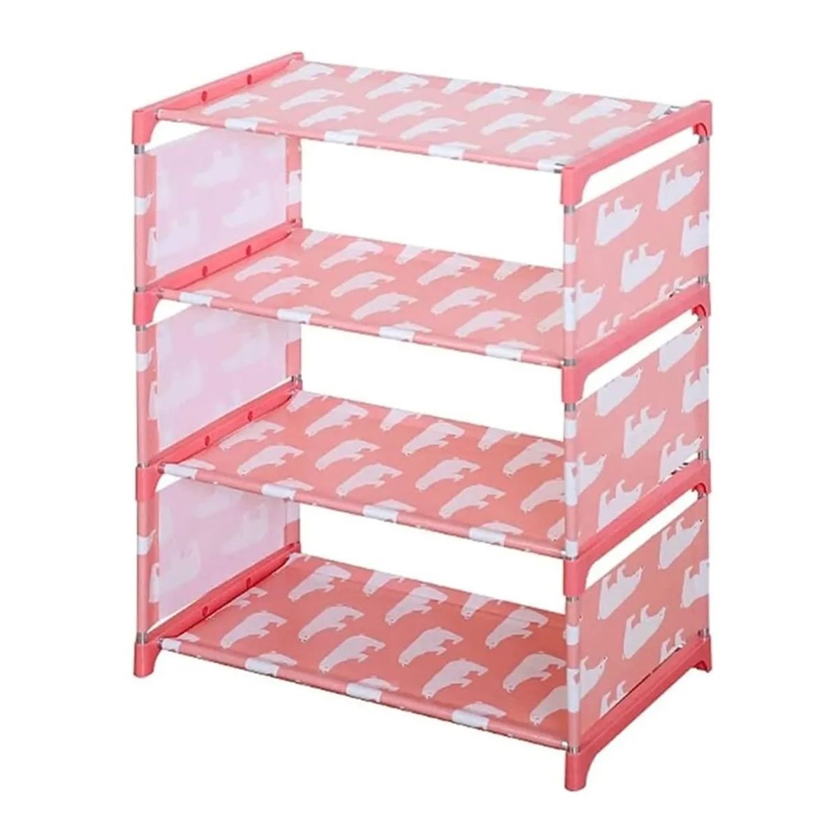 GENERICO - Zapatero Armable 4 Niveles Organizador De Zapato Resistente