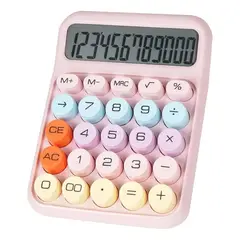 GENERICO - Calculadora Escritorio Teclado Mecánico Kawaii Colores