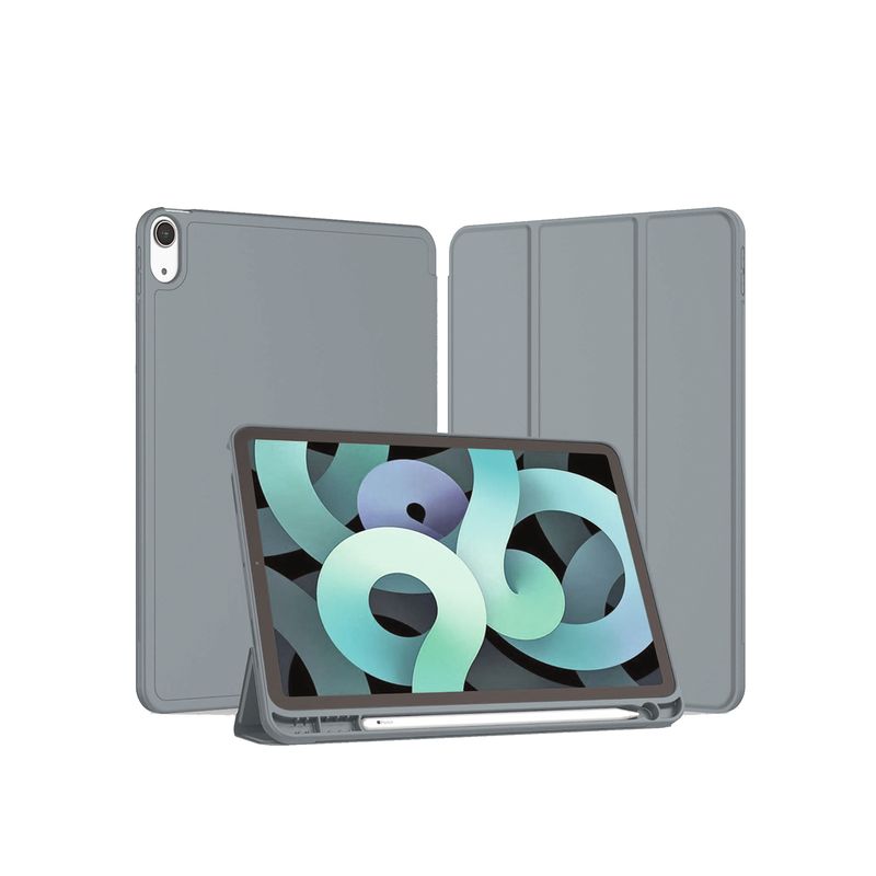 JOIGO - Carcasa Funda Smart Cover Para iPad Air 6 11 M2 2024 Gris