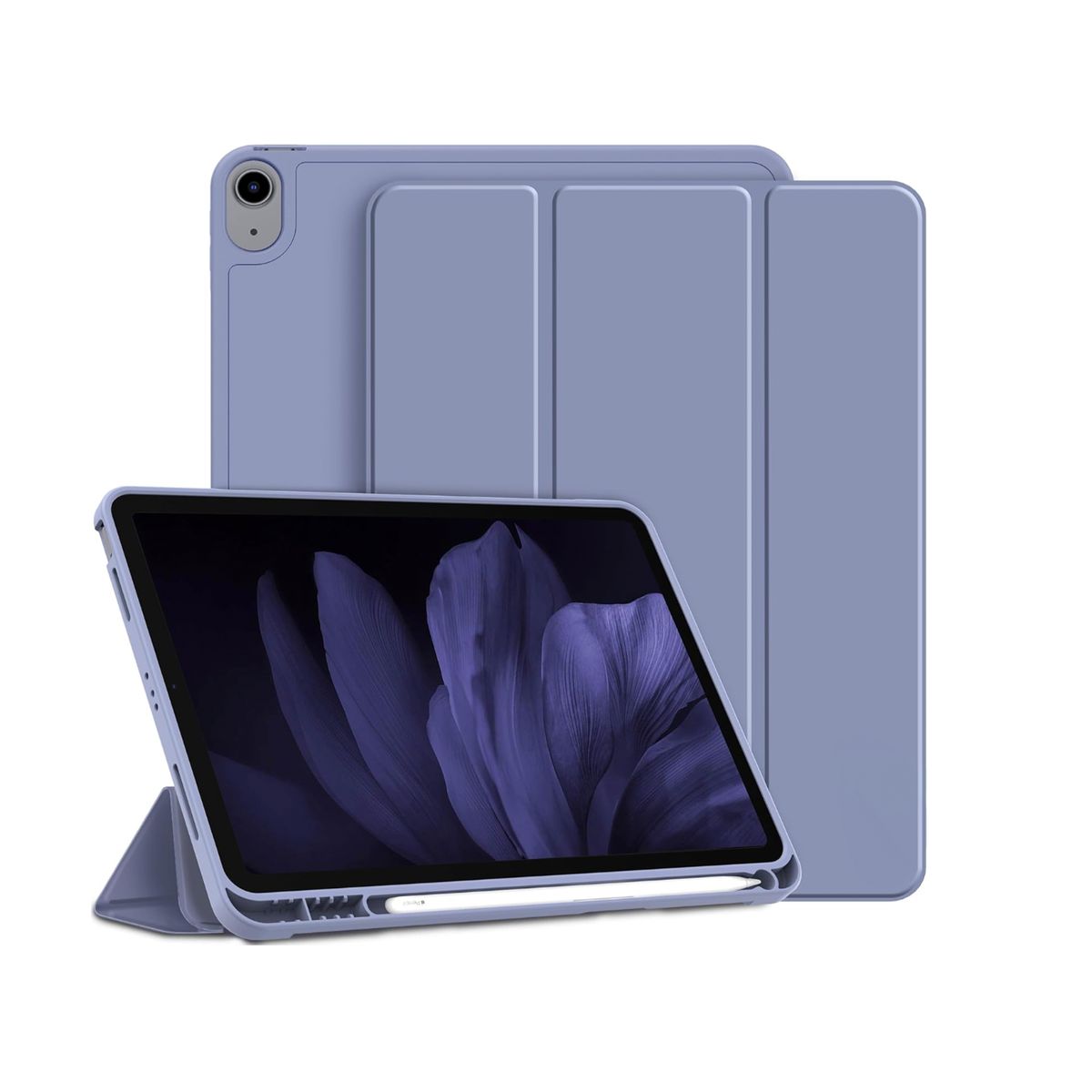 JOIGO - Carcasa Funda Smart Cover Para iPad 10.9 Air 4ta 5ta Gris
