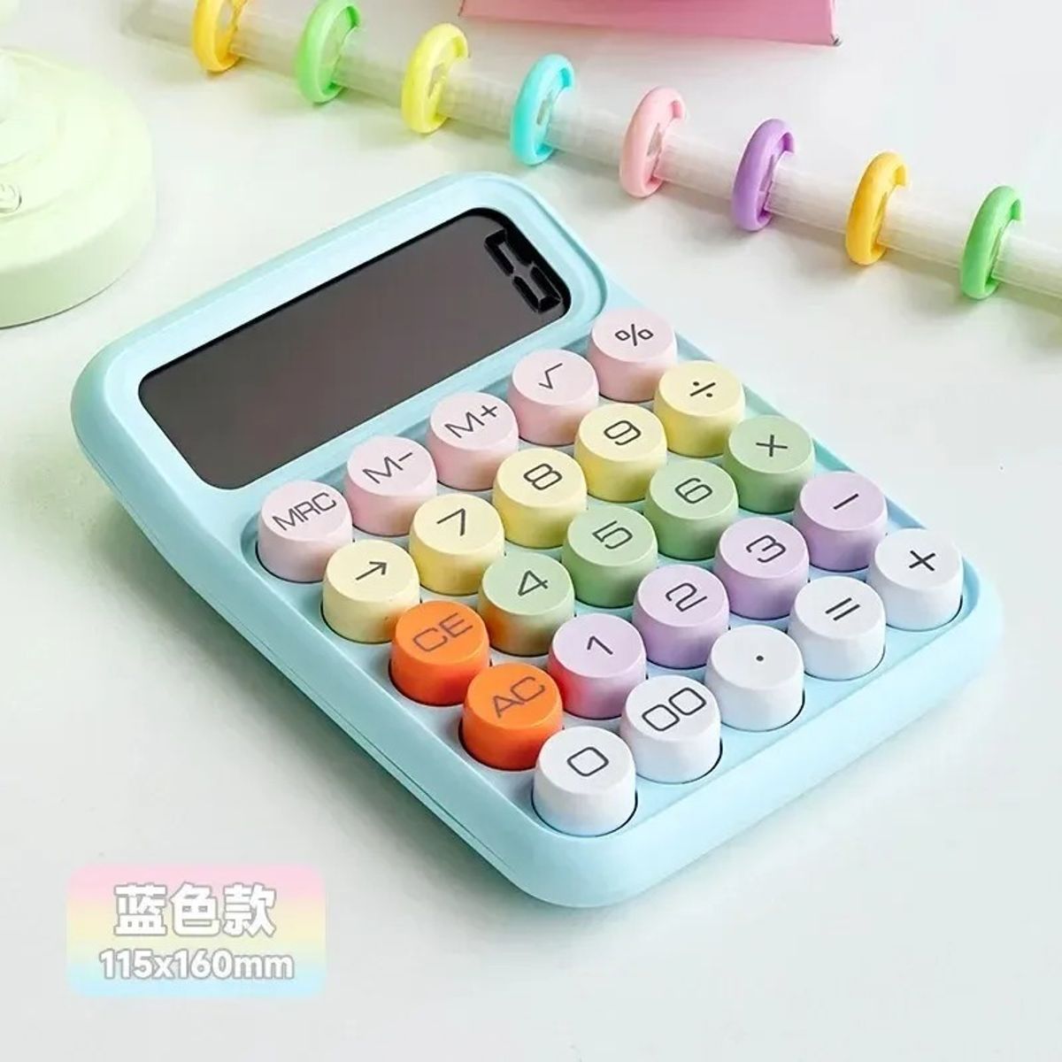 RAGNAR - Calculadora Escritorio Teclado Mecánico Kawaii Colores