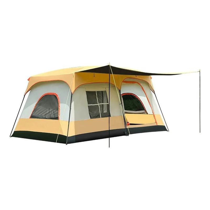 MUNDO MAGIA - Carpa Camping 8-12 Personas Tela Oxford Amplia Y Comoda