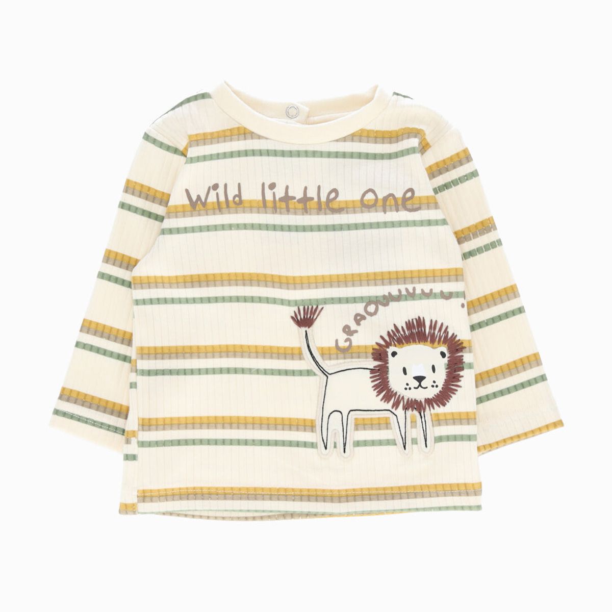 4KIDS - Conjunto recién nacido con babero beige 4 Kids