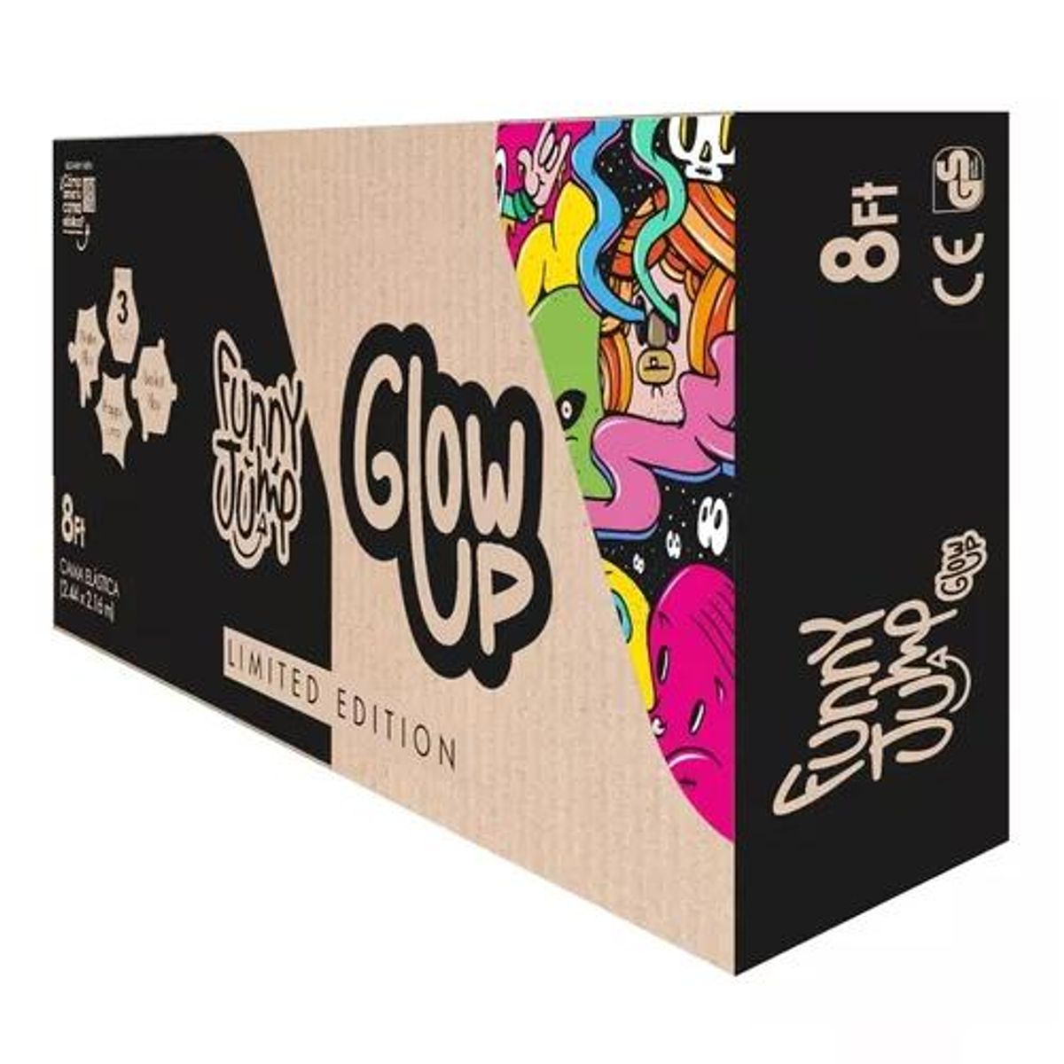 GENERICO - Cama elástica GlowUp Limit Edit R6053 dmTro 305 cm x305 cm