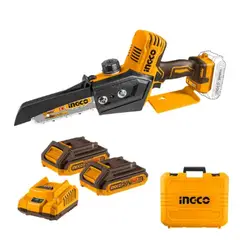 INGCO - MINI MOTOSIERRA INALAMBRICA 20V/ 6P CAR/BAT