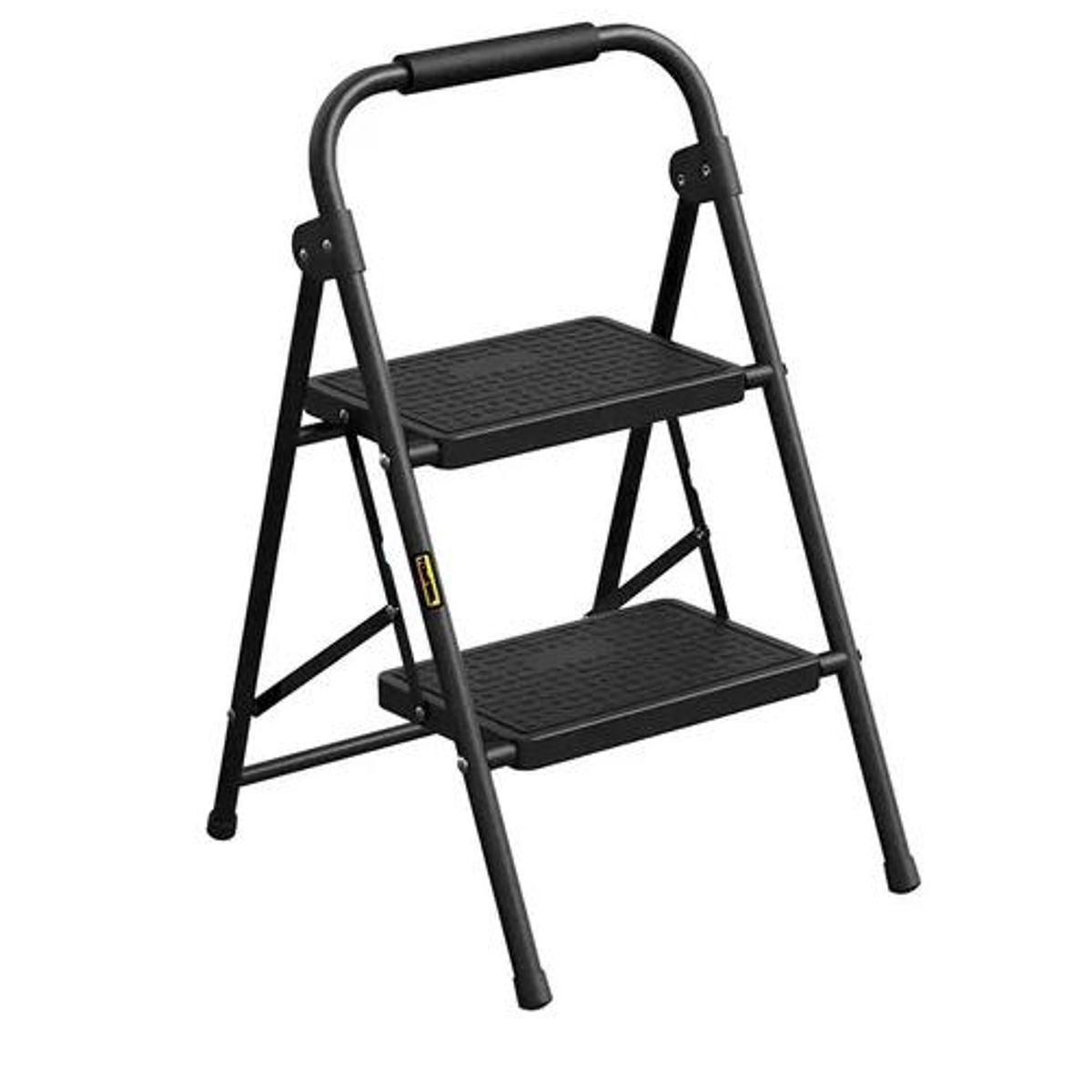 GENERICO - Escalera plegable ultra resistente color negro