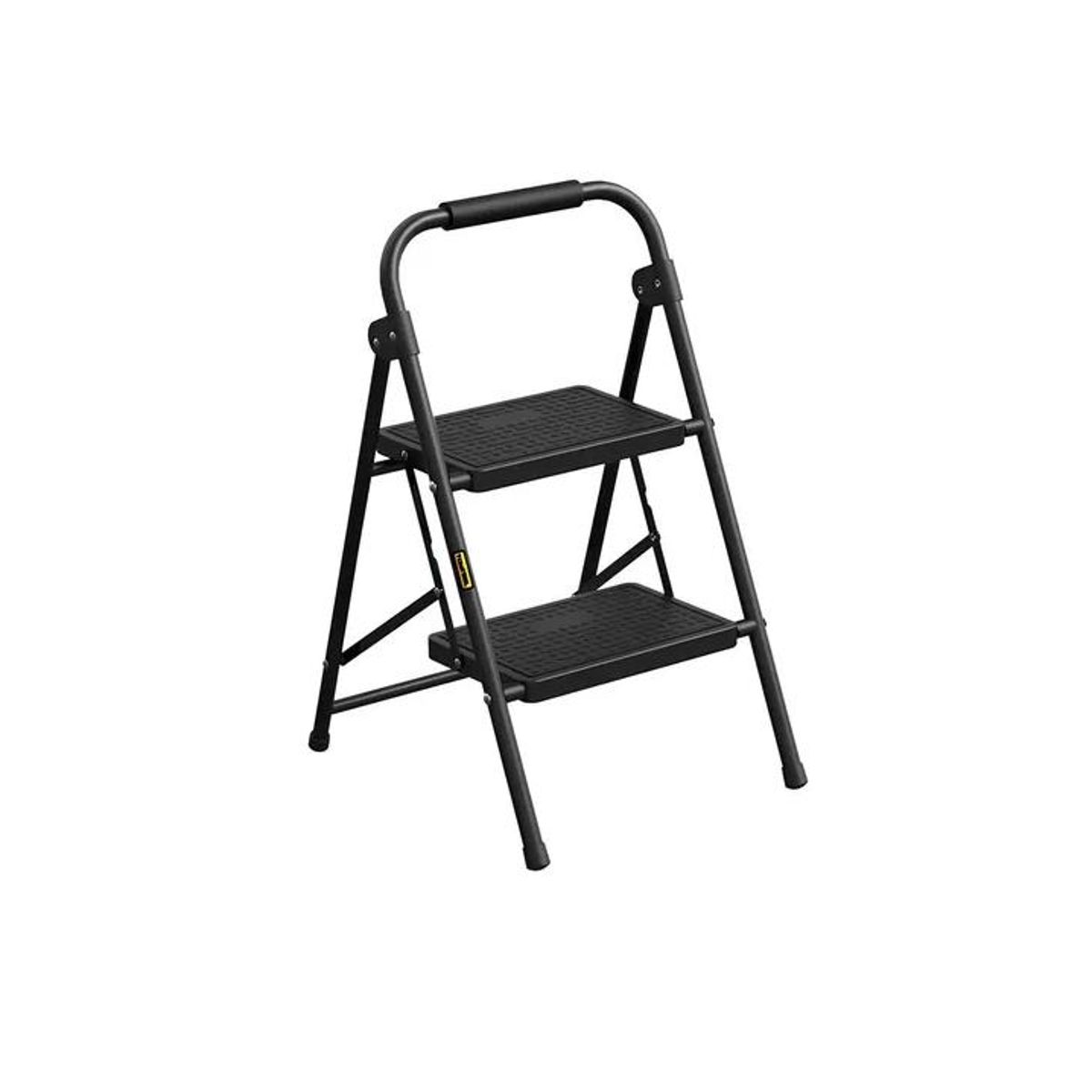 GENERICO - Escalera plegable ultra resistente color negro