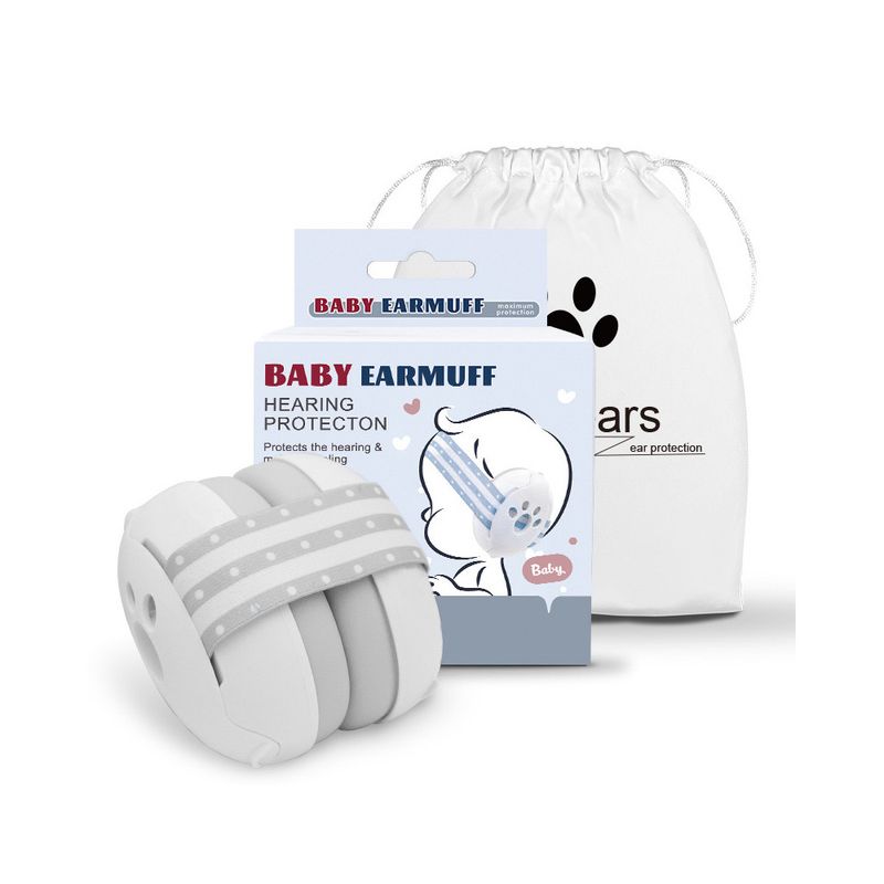 GENERICO - Protección Audifonos Antiruido Para Bebes Niños ColorBlanco