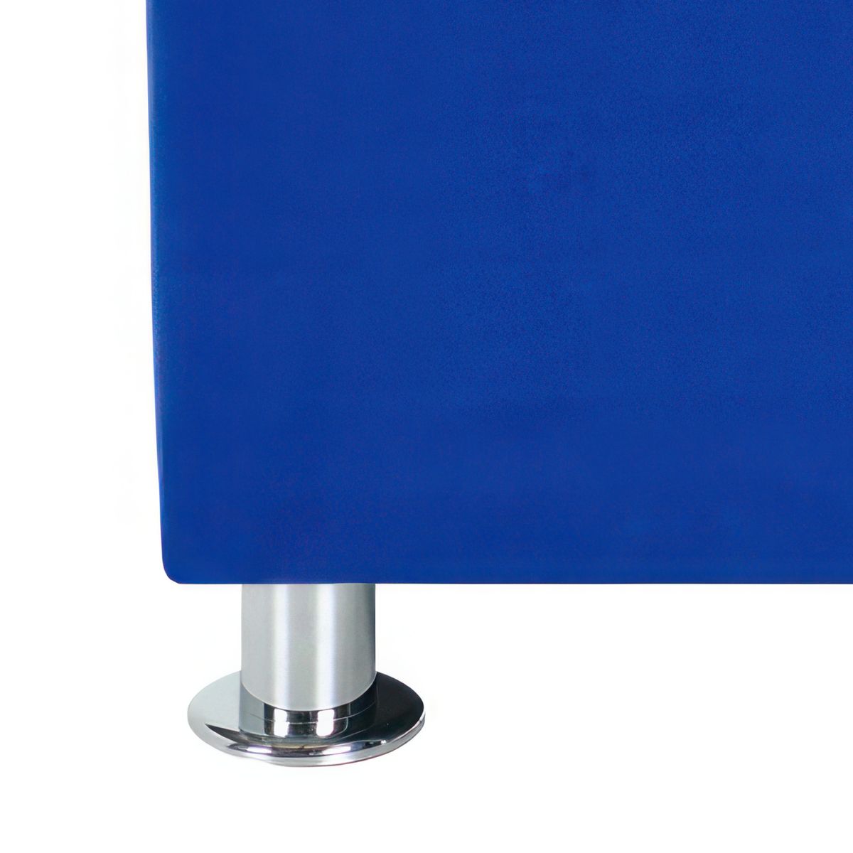 BODEVIR - Pouf Cali 1C Felpa 12 Azul Rey