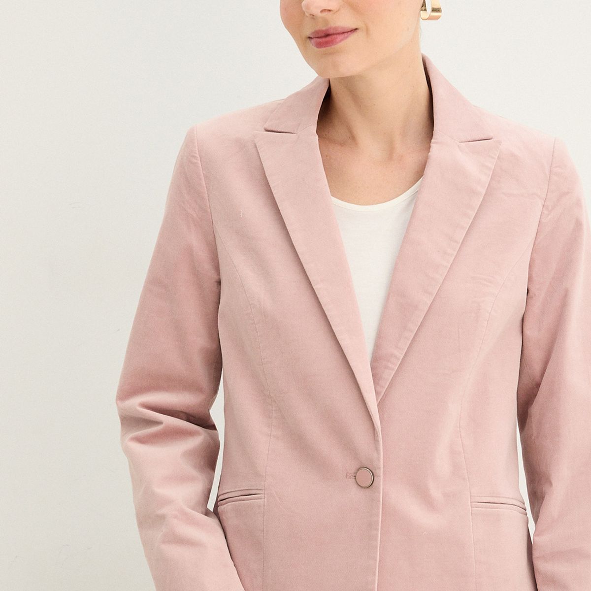 MA GRIFFE - Blazer Rosado Mujer Magriffe