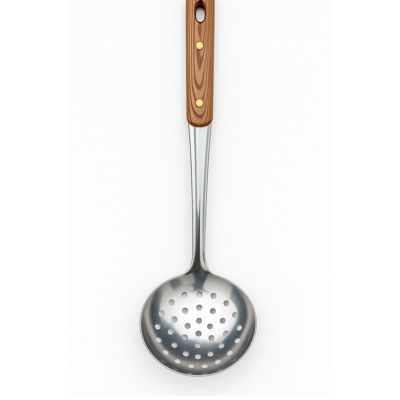 GENERICO - Espumadera Profesional De Cocina Para Freir De Acero.