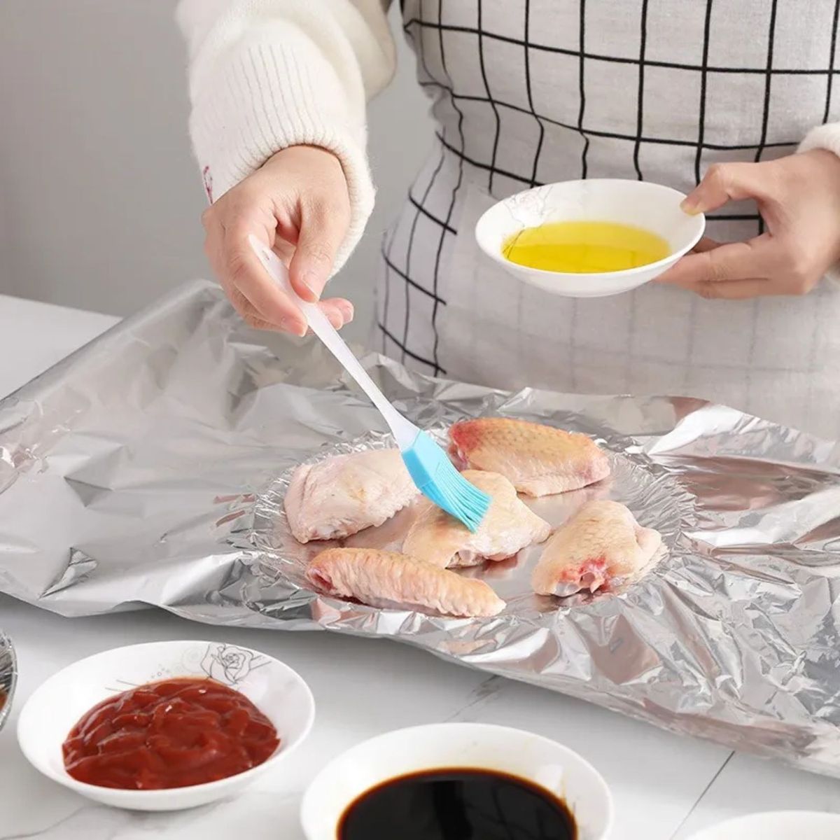 GENERICO - Papel Aluminio De 30 Metros Para Cocina Resistente