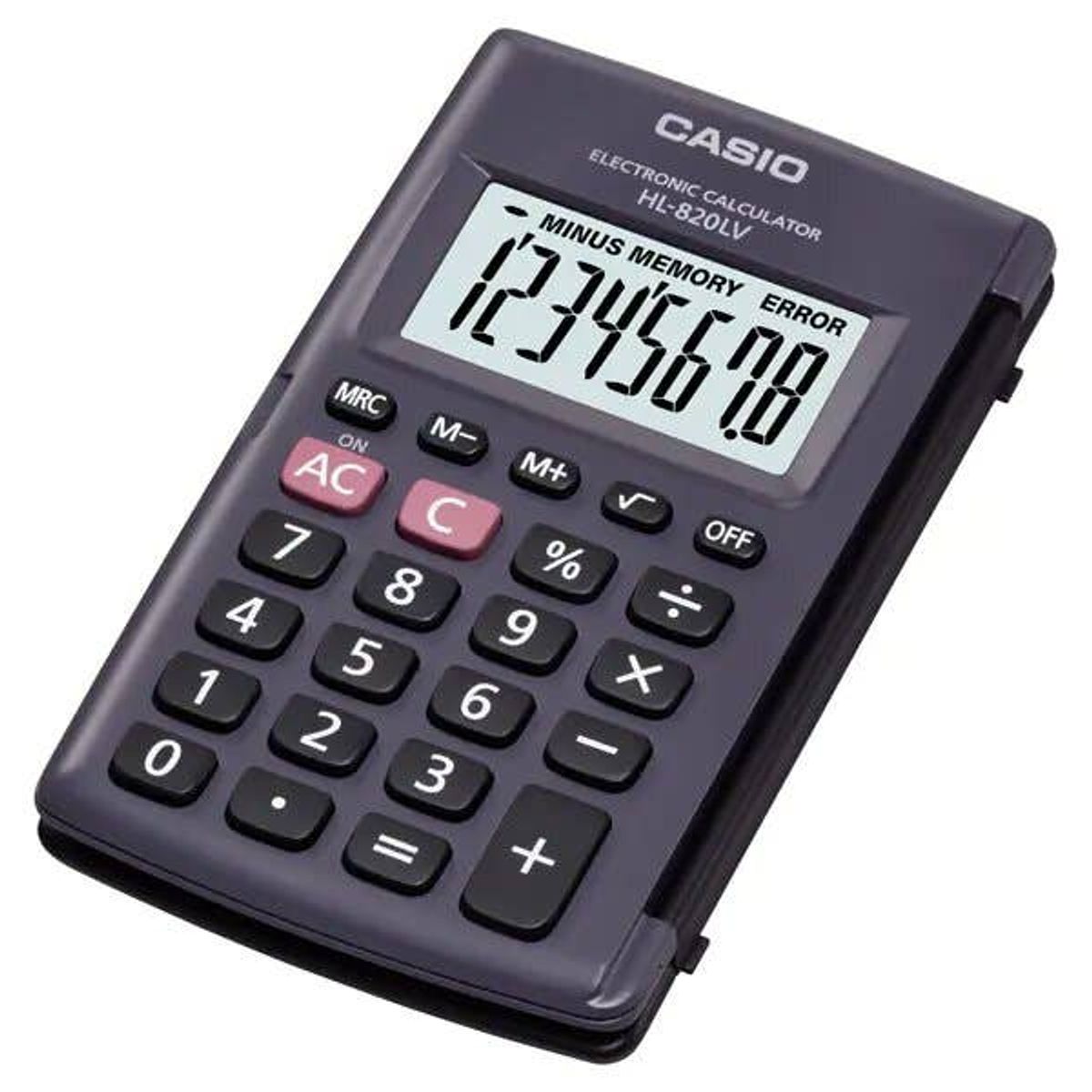 CASIO - Calculadora de Bolsillo Casio HL-820LVBK