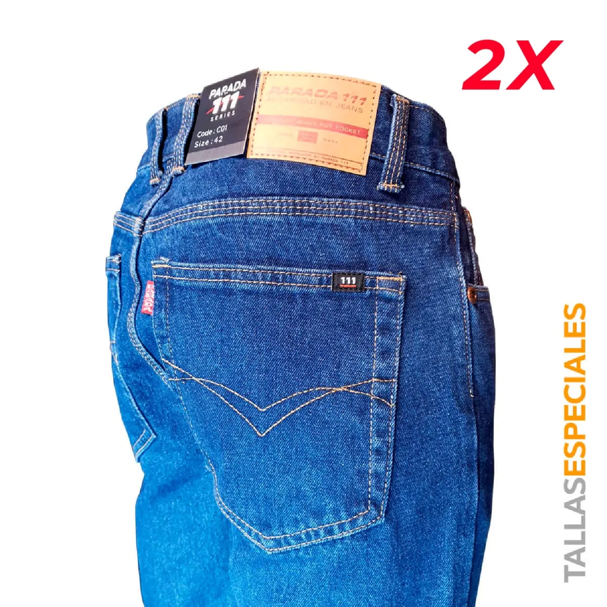 PARADA 111 - 2 x JEANS PARADA 111 CLASICO SERIES C01 ESPECIAL