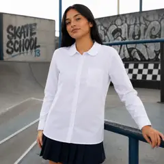 EL TRECE - Blusa Escolar Clásica Niña - Tallas 4 a 58