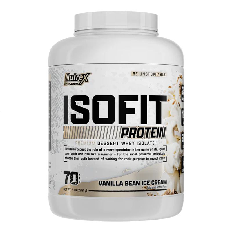 NUTREX RESEARCH - Proteína Isofit 5lb Nutrex Research  Vainilla