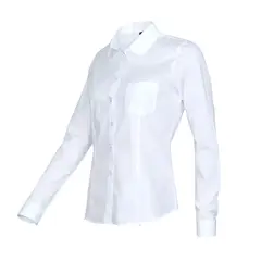 EL TRECE - Blusa Escolar Entallada Blanca - Tallas xs A 2xl
