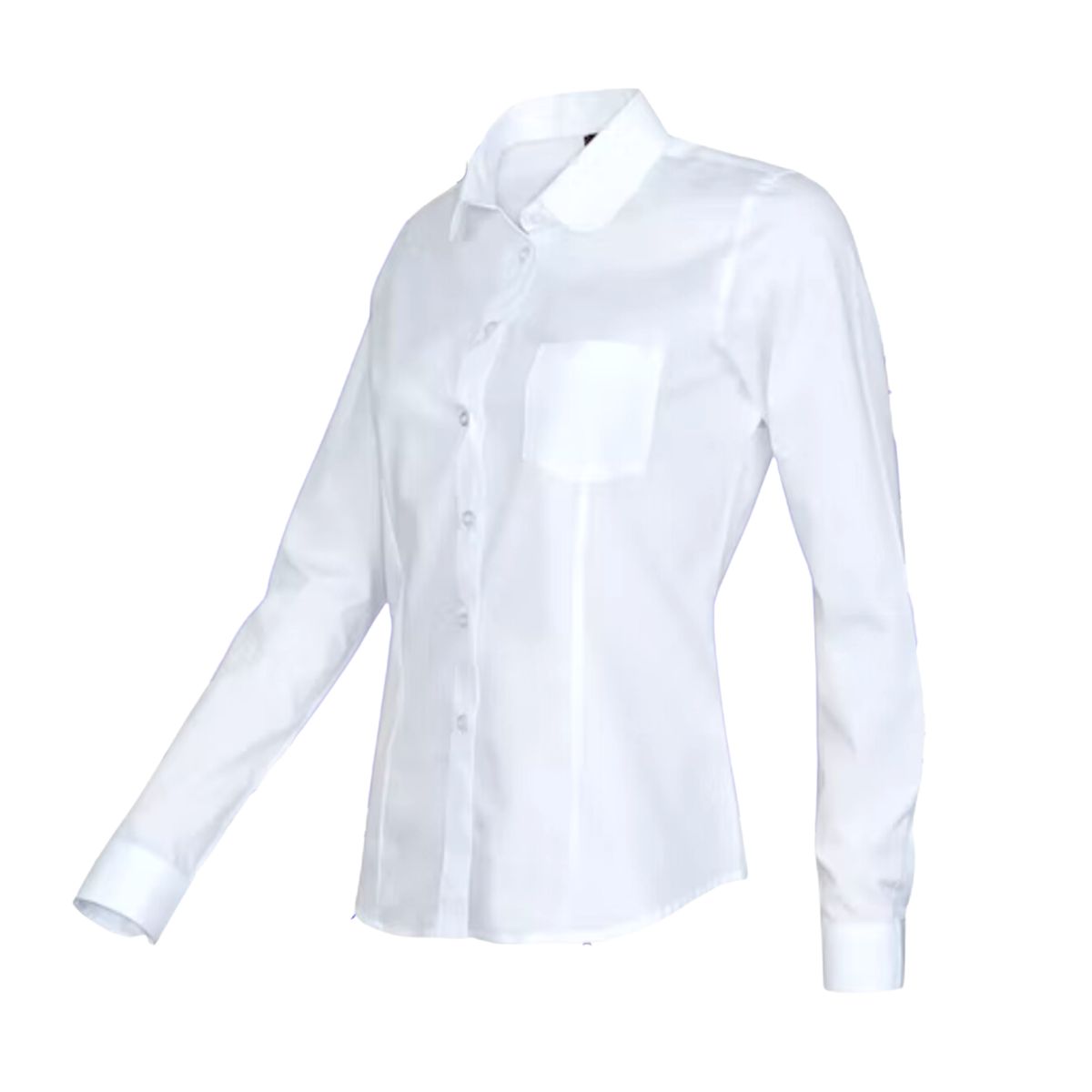 EL TRECE - Blusa Escolar Entallada Blanca - Tallas xs A 2xl