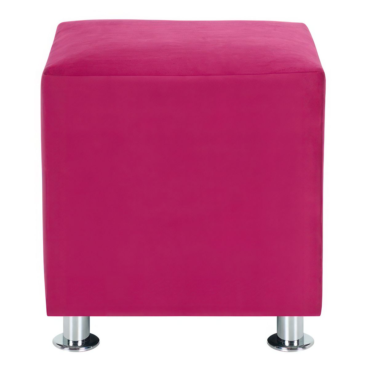 BODEVIR - Pouf Cali 1C Felpa 12 Burdeo