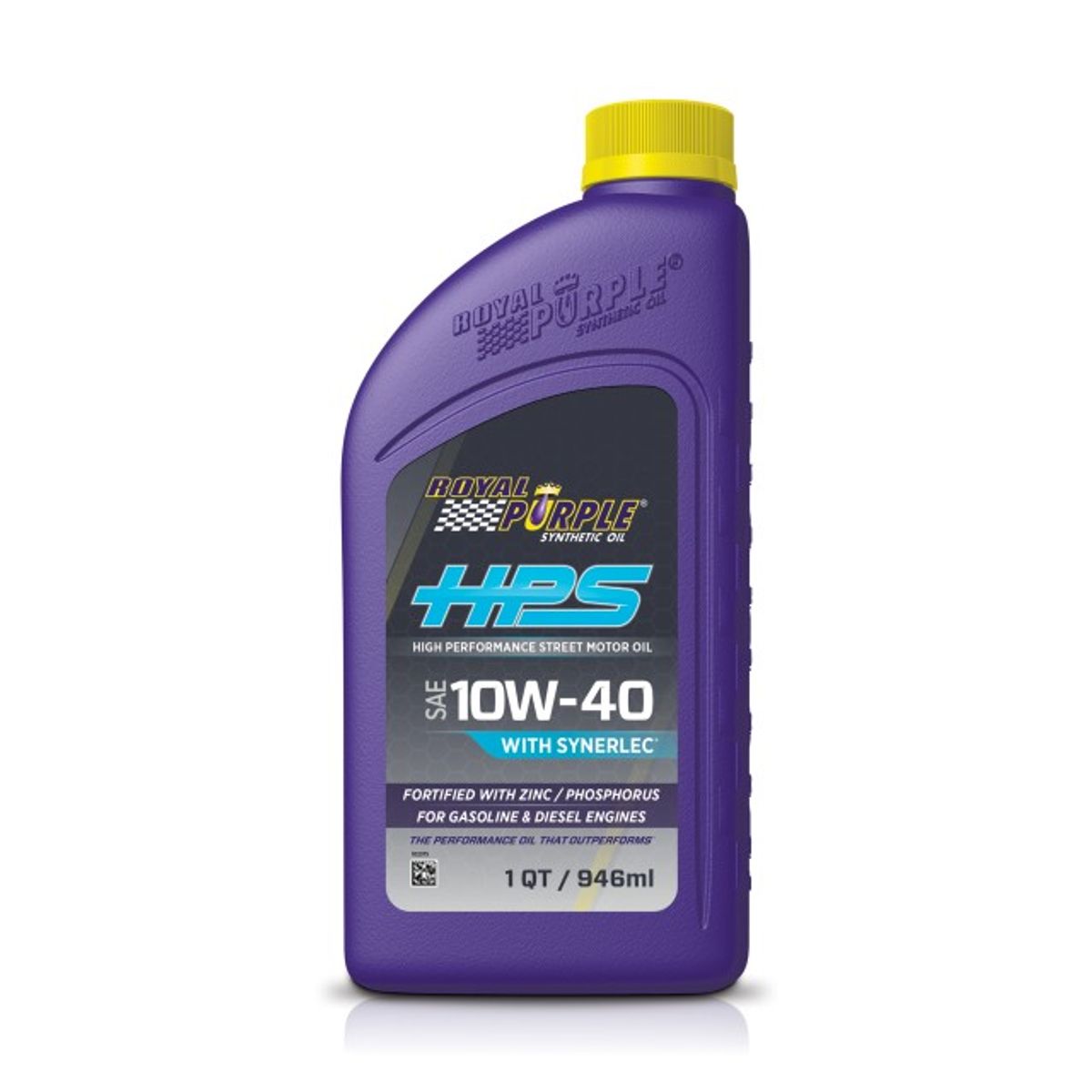 ROYAL PURPLE - Aceite sintético para motor Royal Purple 10w40 hps - 946 ml