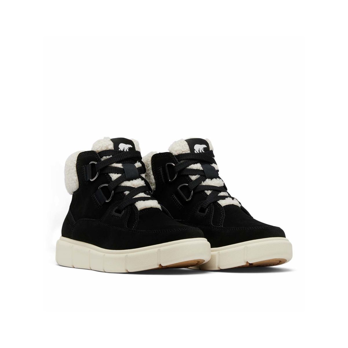 SOREL - Bota Cuero Explorer Iii Nw Lace Negro Mujer SOREL