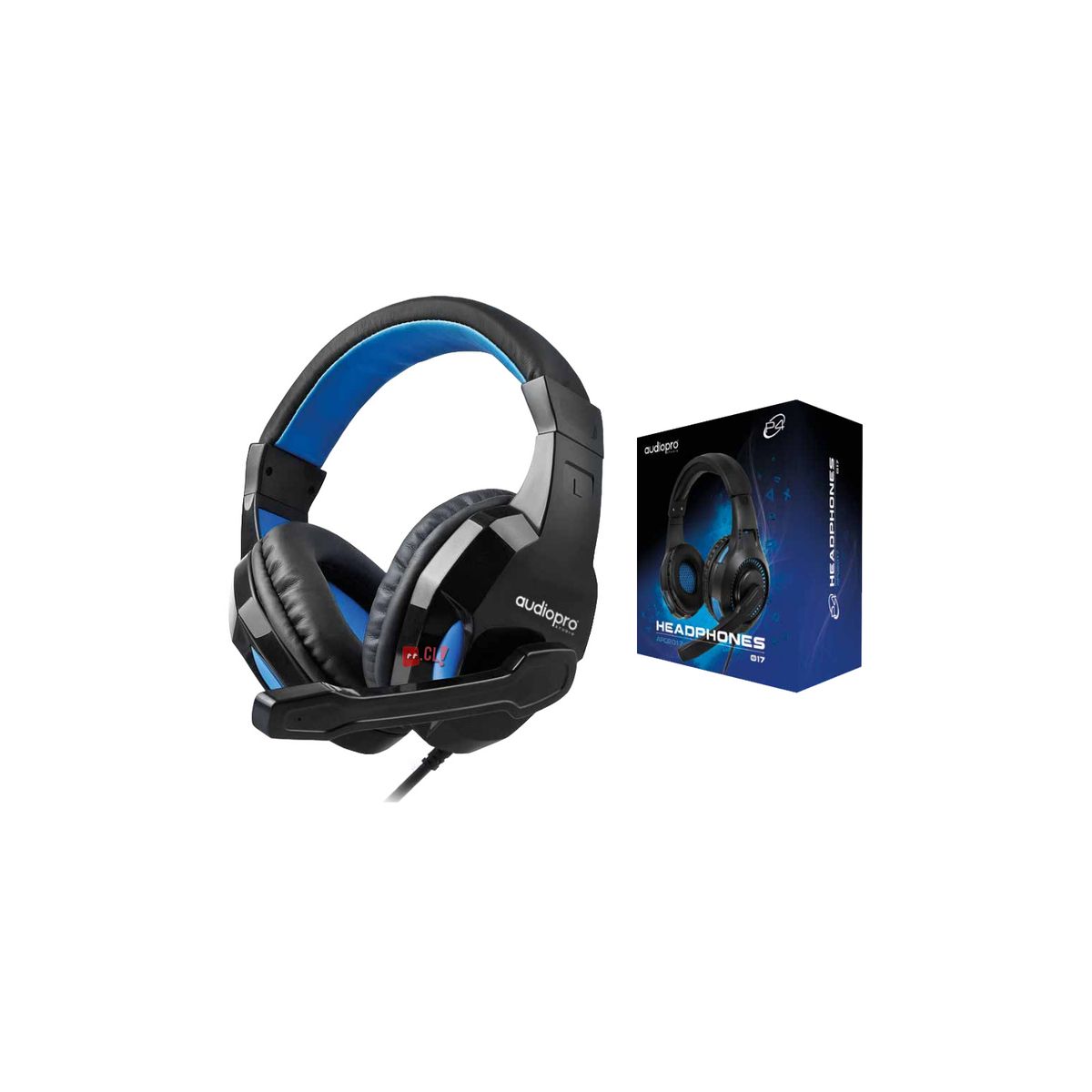 AUDIO PRO - Audífonos Gamer Para Consolas Conector 35mm Azul - Ps