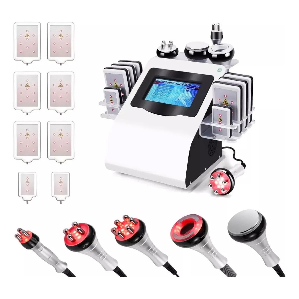 MUNDO MAGIA - Maquina Radiofrecuencia Lipolaser Cavitación Laser 6 En 1