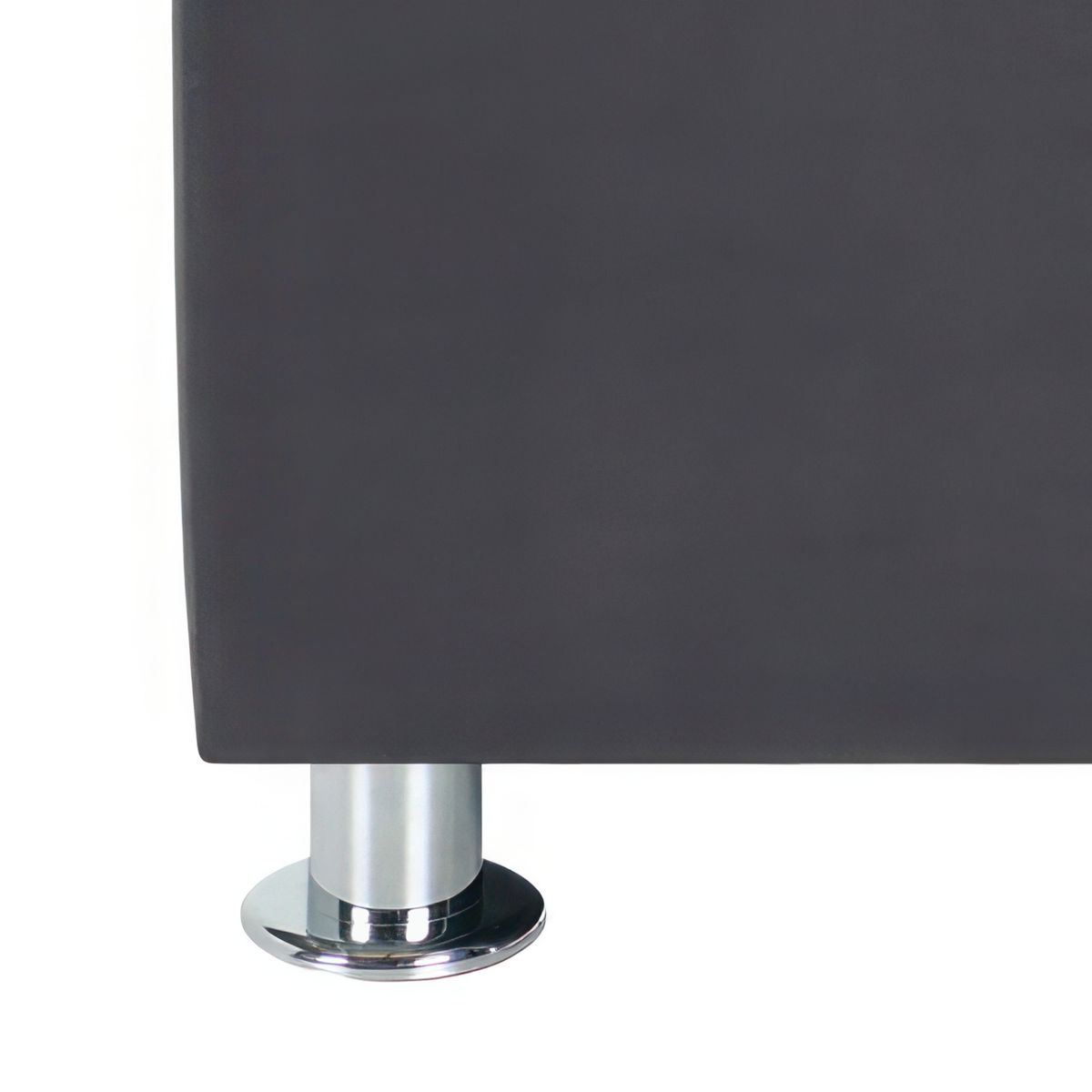 BODEVIR - Pouf Cali 1C Felpa 12 Gris