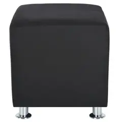BODEVIR - Pouf Cali 1C Felpa 12 Negro