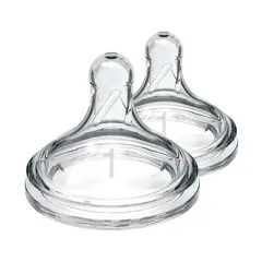 DR BROWN'S - Tetina Mamadera Boca Ancha 0M+ Dr Brown´s Options+ 2unidades